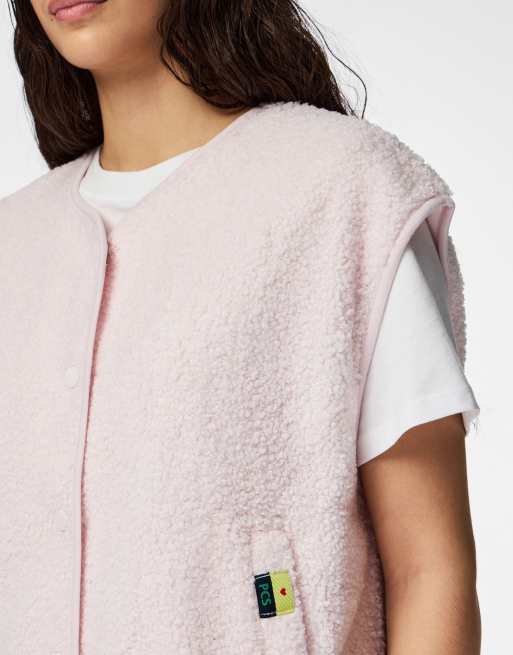 Pieces Vest in pink marshmallow, 4 of 7