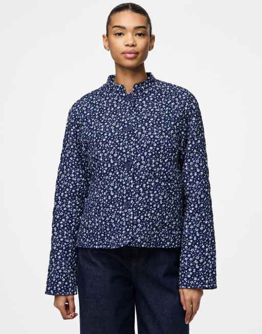 Pieces - Veste - Bleu marine