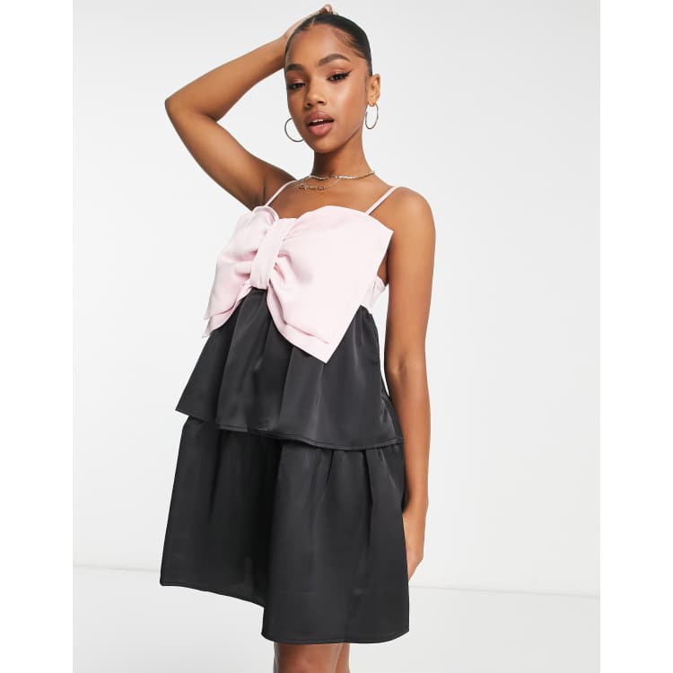 Vestito rosa e nero cheap