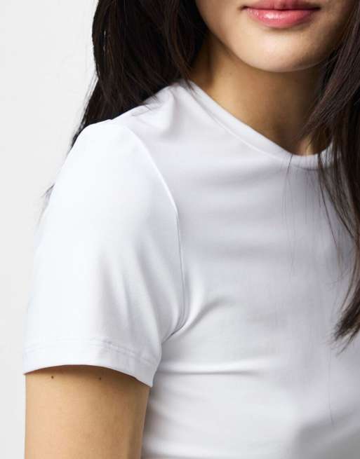 Pieces – Vit t-shirt, 4 av 6
