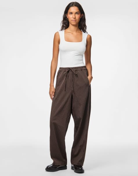 Pieces Wide-leg trousers in delicioso 1 - view 1