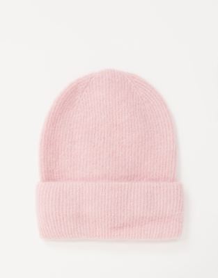 pink beanie hat