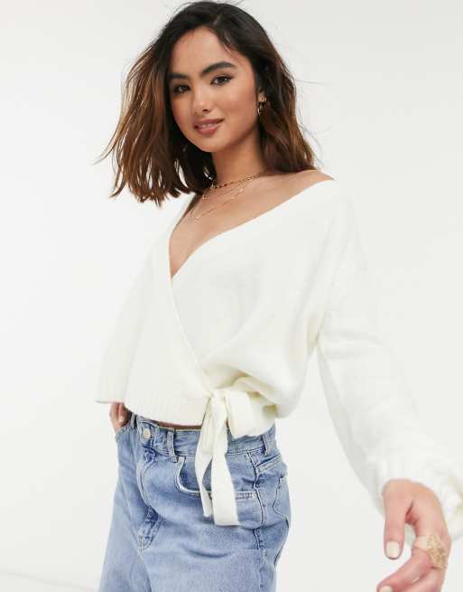 Asos wrap outlet cardigan