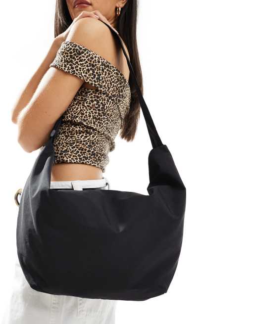 Pieces - XL - Sort crossbody-bæltetaske, 4 af 4