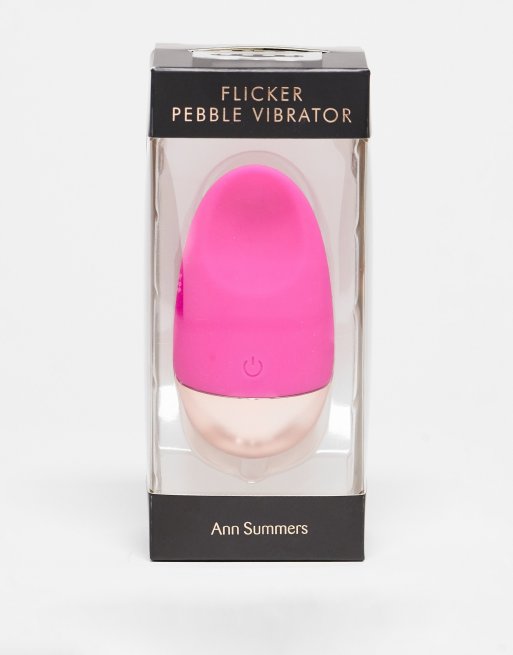 Piedrecita masajeadora vibradora rosa Flicker de Ann Summers