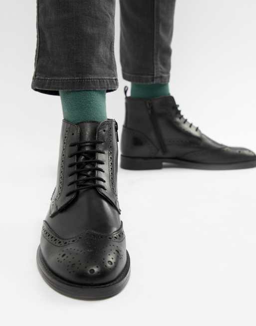 black brogues asos