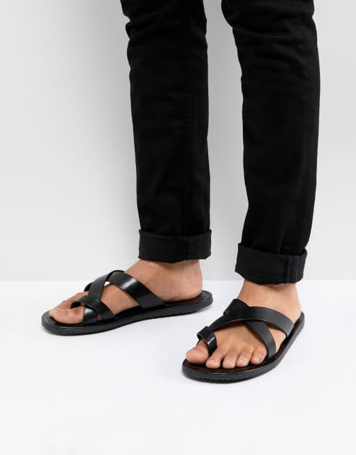 Mens one hot sale toe sandals