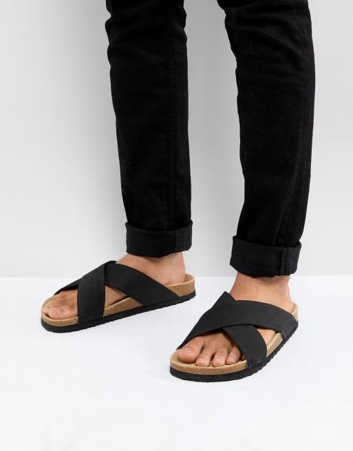 Pier One – svarta sandaler