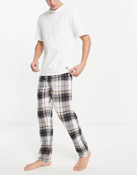 Pantalones ASOS de Lino de color Morado para hombre Hombre Ropa de Ropa para dormir de 