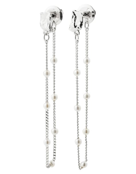 Pilgrim Aerun earrings in silver plated - view 1
