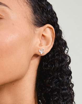 Pilgrim - Aglaia - Boucles d'oreilles en plaqué argent-Argenté