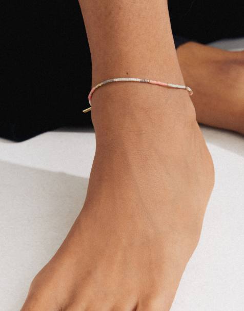 Pilgrim - Alison - Bracelet de cheville en plaqué argent - view 1