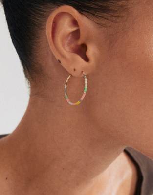 Pilgrim - Alison - Créoles en plaqué or-rose