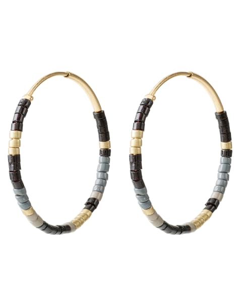 Pilgrim - Alison - Orecchini a cerchio placcati oro - view 1