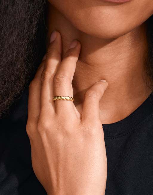 Pilgrim - anillo chapado en oro Revan, 4 de 4