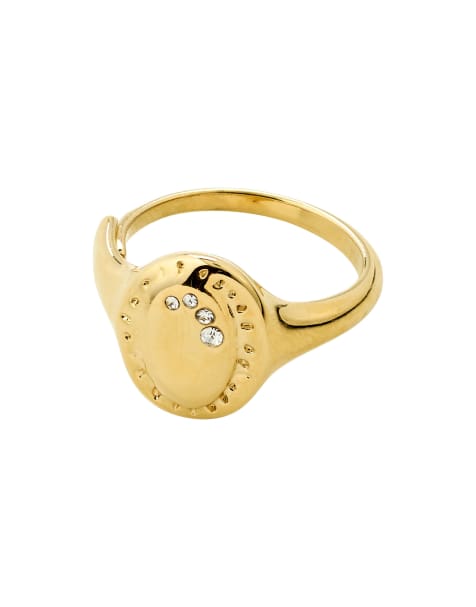 Pilgrim - anillo chapado en oro - view 1