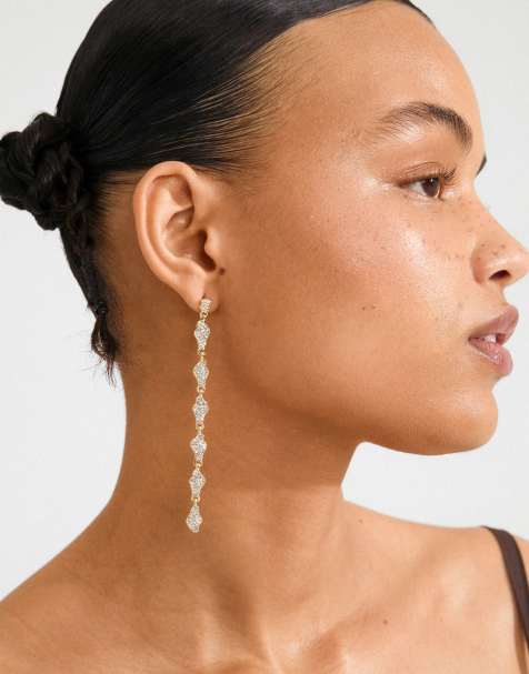 Pilgrim Basil earrings in gold plated - view 1