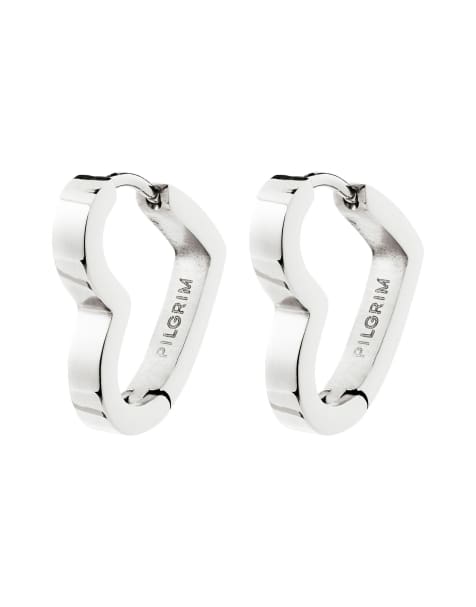 Pilgrim boucles d'oreilles Ivarin plaqué argent - view 1