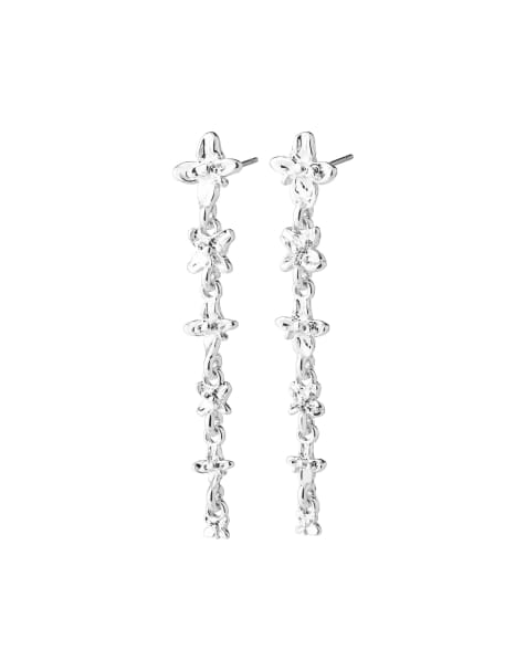 Pilgrim boucles d’oreilles plaquées argent - view 1
