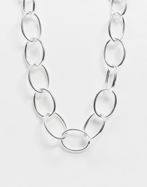 Pilgrim - Collana spessa placcata argento