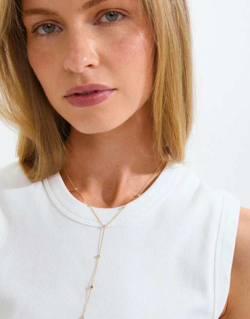 Pilgrim - collar con colgante Root chapado en oro, 4 de 4