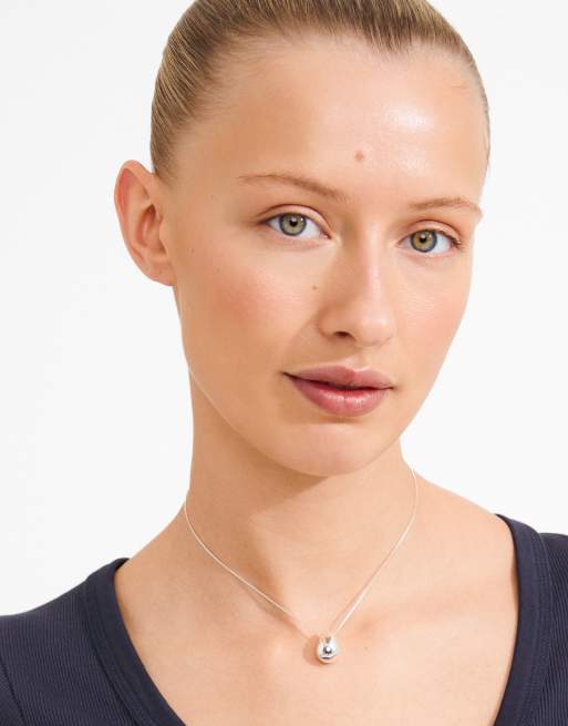 Pilgrim - collar Kaisyn plateado en plata, 4 de 4