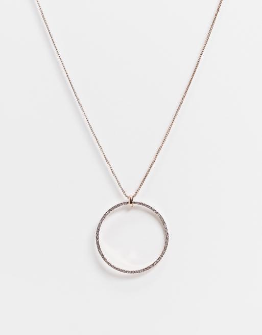 Pilgrim - Collier en plaqué or rose