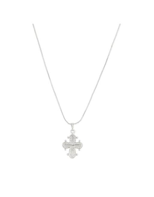 Pilgrim Dagmar pendant necklace in silver plated, 2 of 4