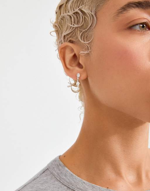 Boucles D'oreilles De Marque Pilgrim - Occasion, Peu Portées, Modèle Non Précisé