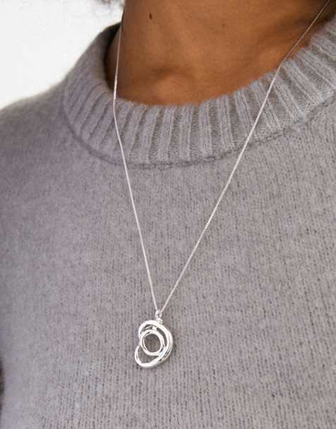 Pilgrim Diego necklace in Silver Plated - view 1