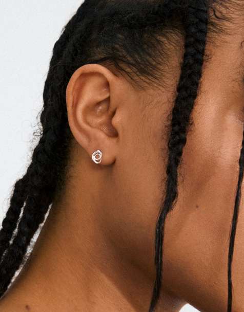 Pilgrim – Diego – Silverpläterade örhängen - view 1