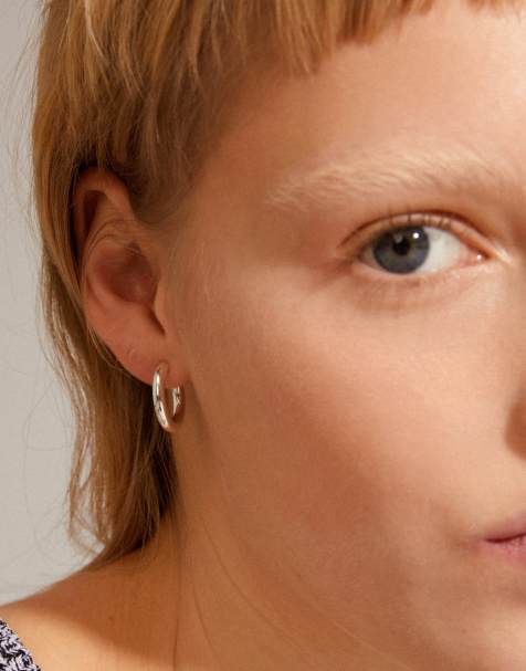 Pilgrim - Dolag - Boucles d'oreilles en plaqué argent - view 1