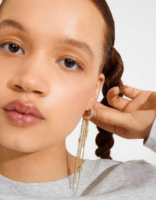 Pilgrim Drue earrings in gold plated