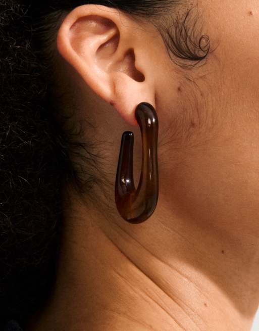 Pilgrim - Elijah - Boucles d'oreilles en plaqué argent