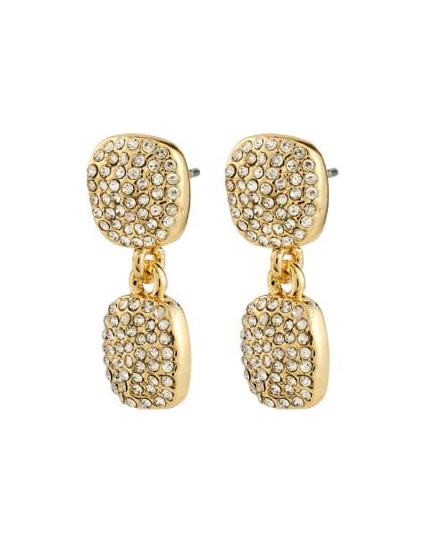 Pilgrim Ember earrings in gold plated - view 1