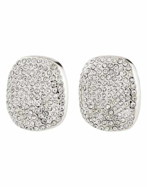 Pilgrim Ember earrings in silver plated - view 1