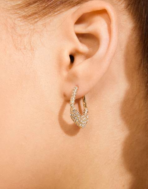 Pilgrim Fenix earrings in gold plated - view 1