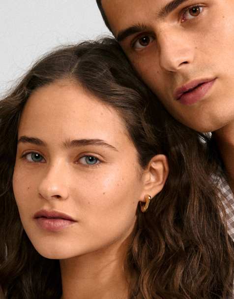 Pilgrim - Free - Boucles d'oreilles en plaqué or - view 1