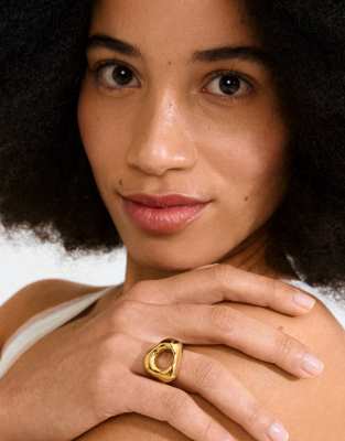 Pilgrim - Free - Vergoldeter Ring-Goldfarben