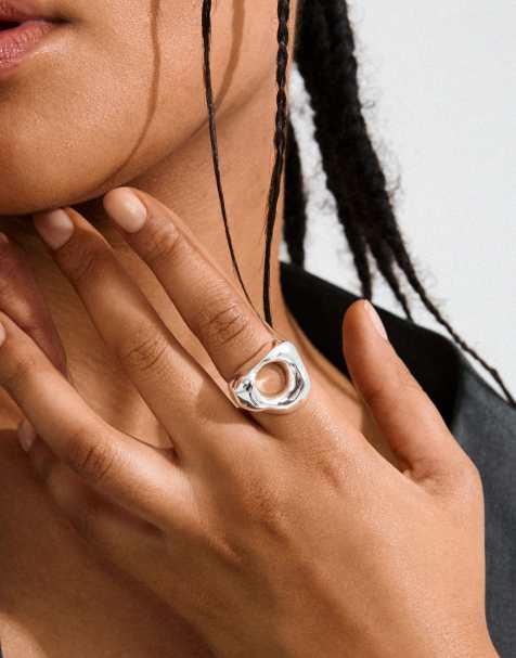 Pilgrim - Free - Verzilverde ring - view 1