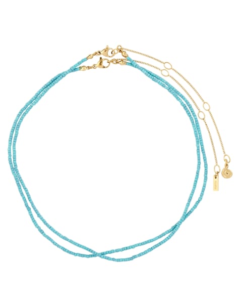 Pilgrim – Haze – Guldpläterade halsband, 2-pack - view 1