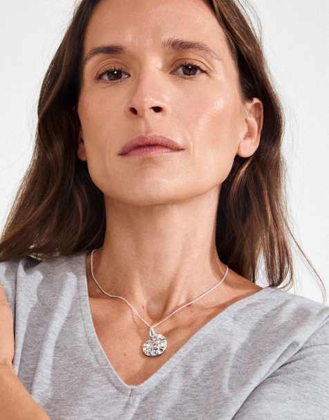 Pilgrim Haze necklace in silver plated - view 1