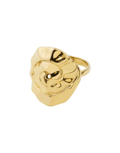 Pilgrim Haze ring in gold plated - view 1