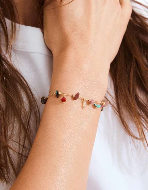 Pilgrim Here bracelet in gold plated, 3 of 4