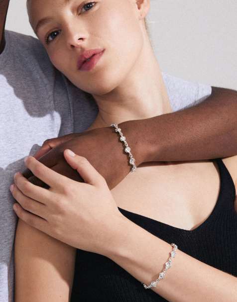 Pilgrim – Inaya – Silverpläterat armband - view 1