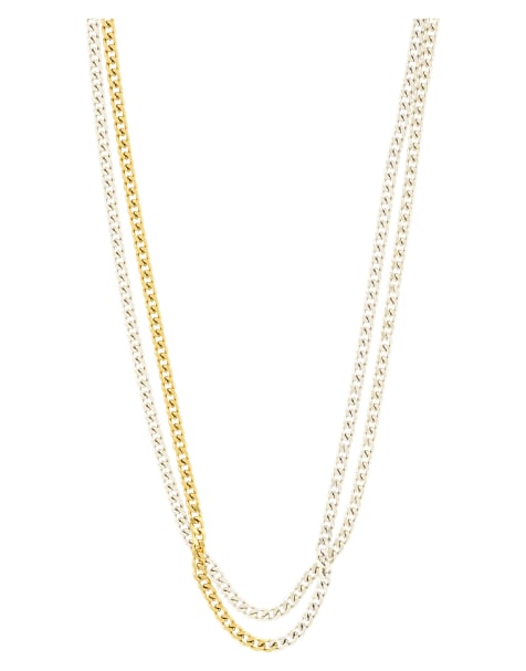 Pilgrim Inner 2in1 set necklaces mixed metal in mix metal plated - view 1