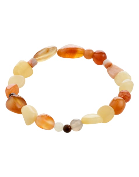 Pilgrim - Iris - Bracciale color sabbia - view 1