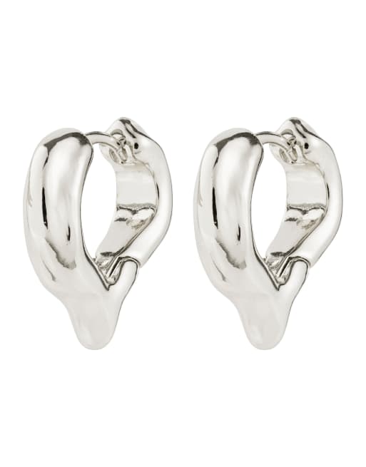 Pilgrim – Iris – Silverpläterade örhängen, 2 av 4