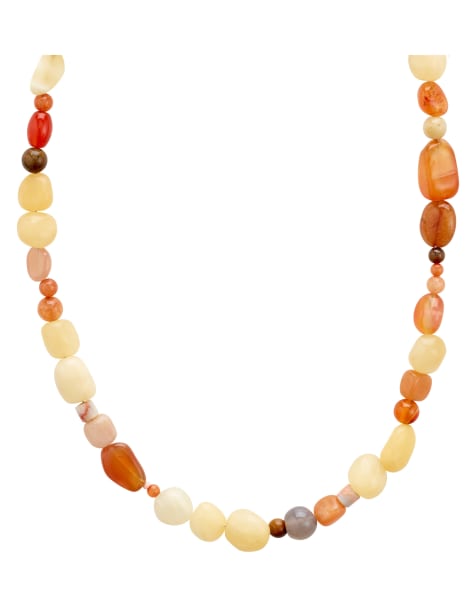 Pilgrim - Iris - Verzilverde ketting - view 1