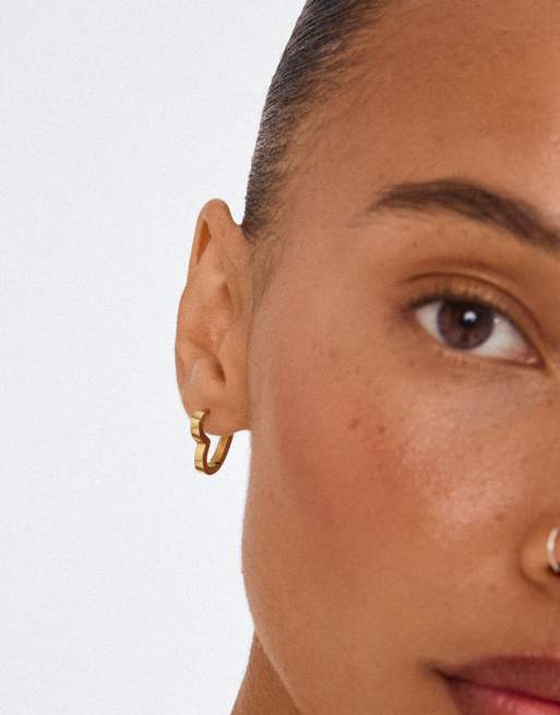 Pilgrim Ivarin earrings in gold plated, 3 of 4